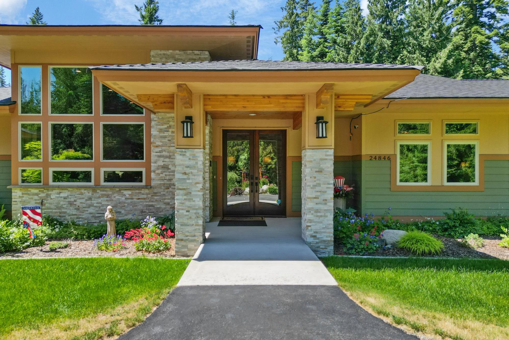 Front of the home