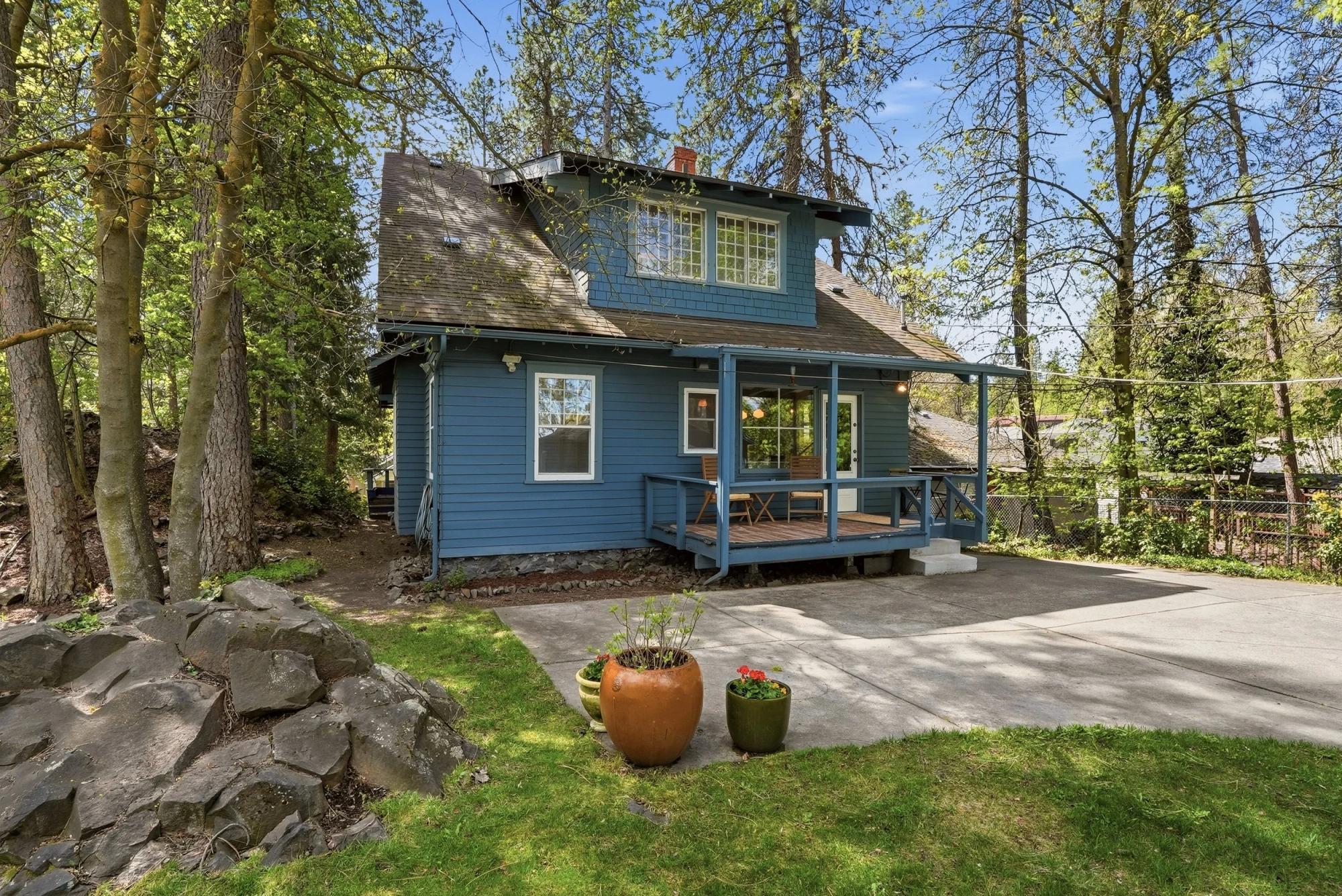 Back of the home