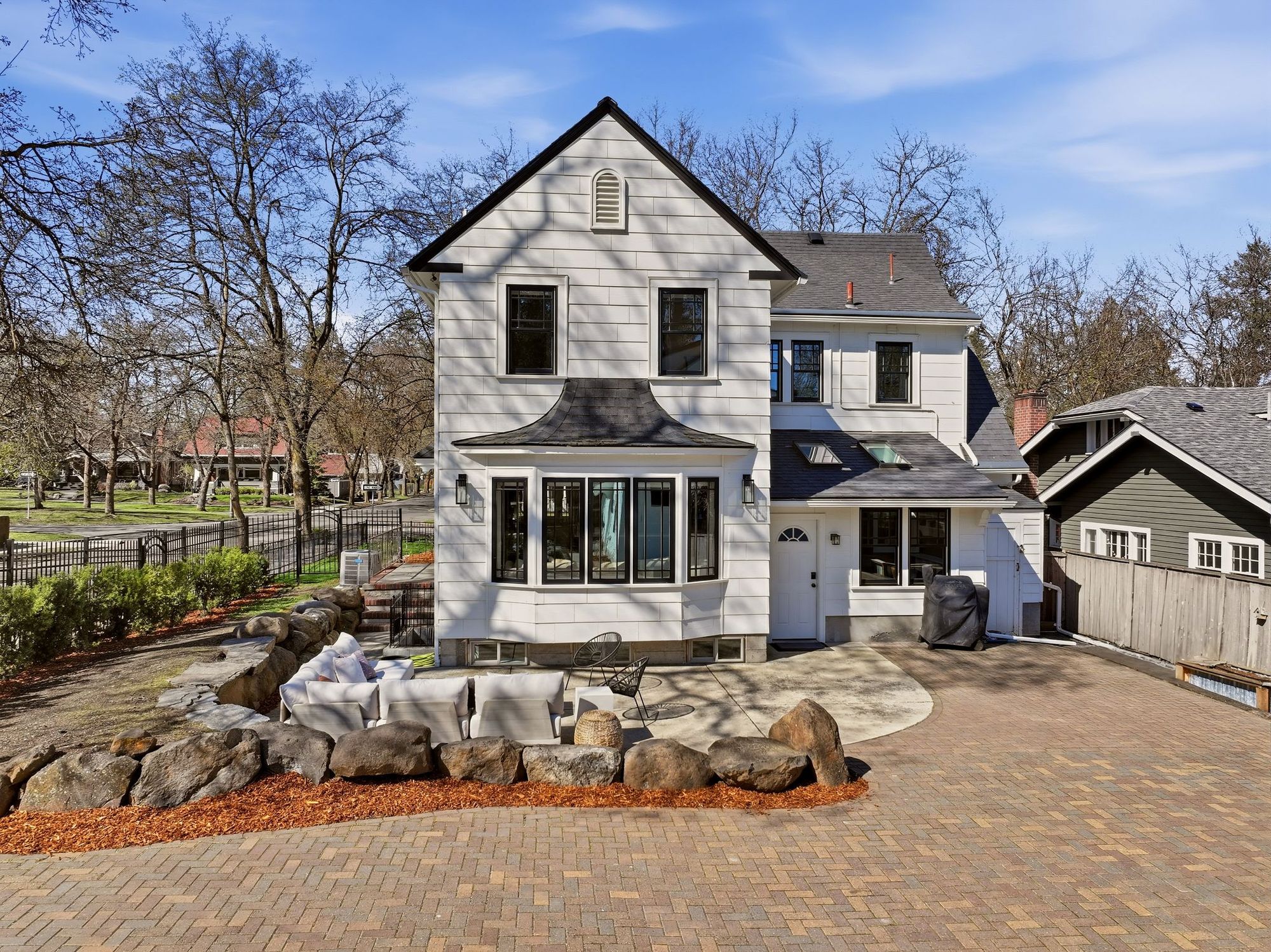 Back of the home