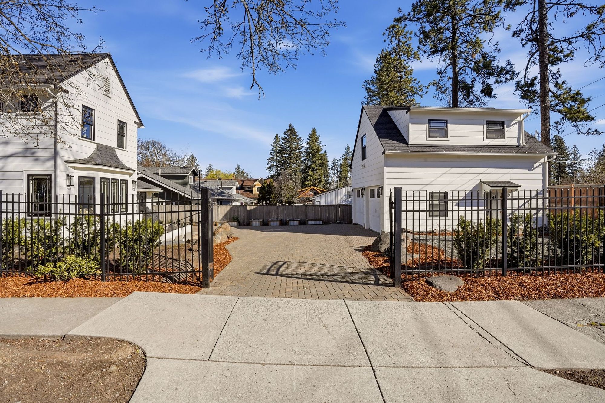 Garage and grounds