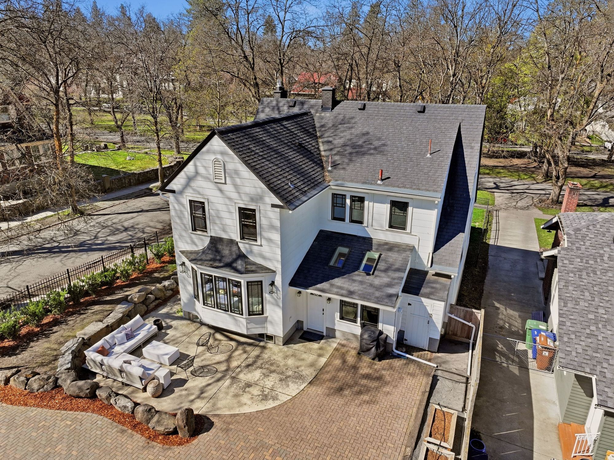 Back of the home