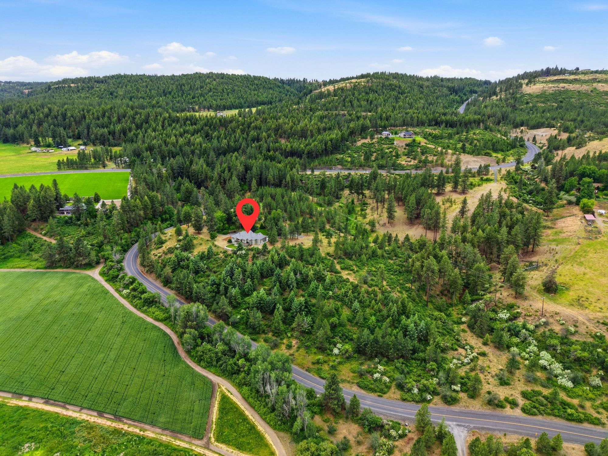 Aerial map view