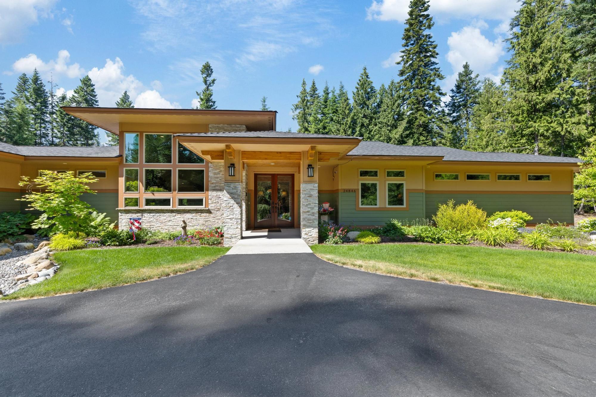 Front of the home