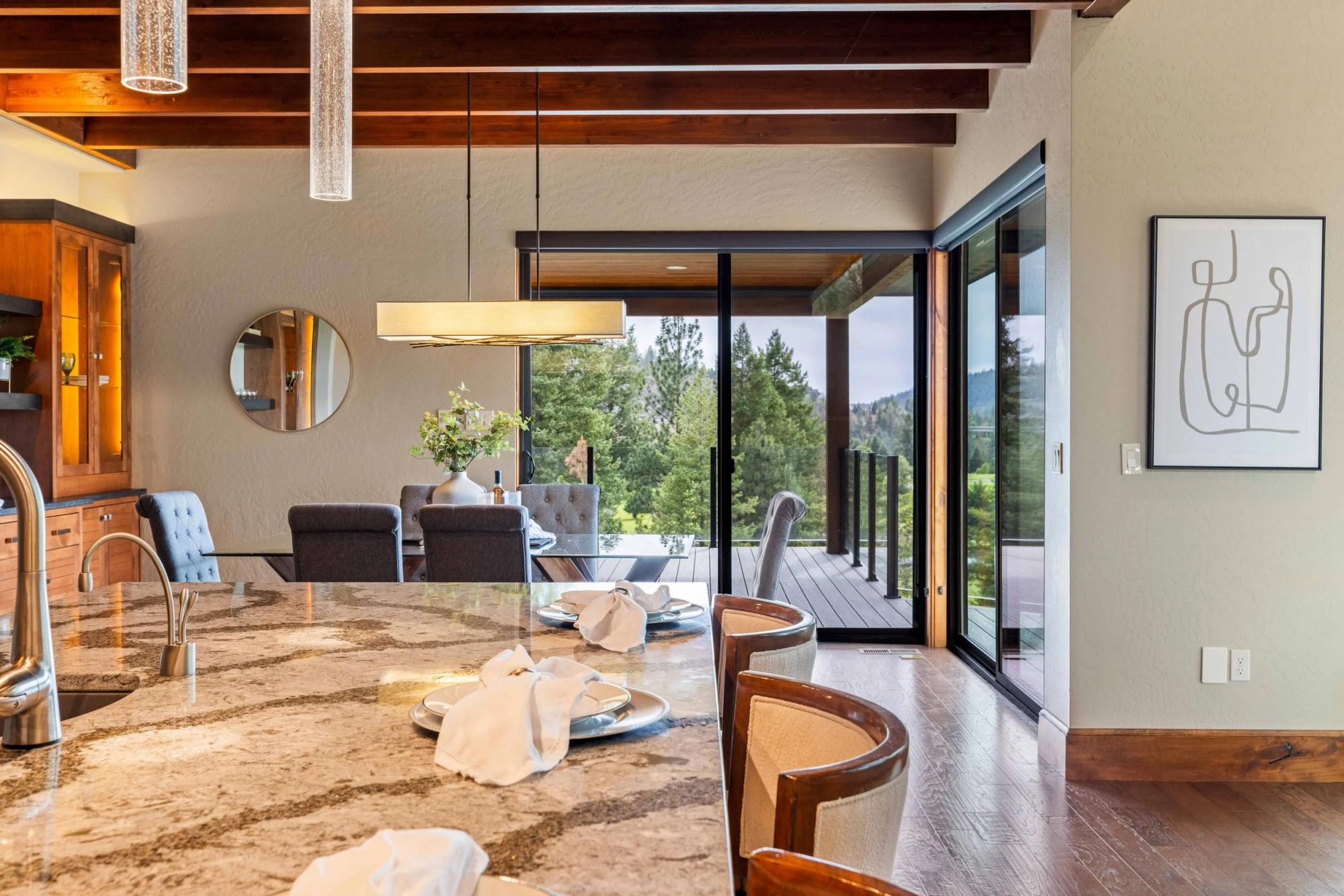 Kitchen and dining