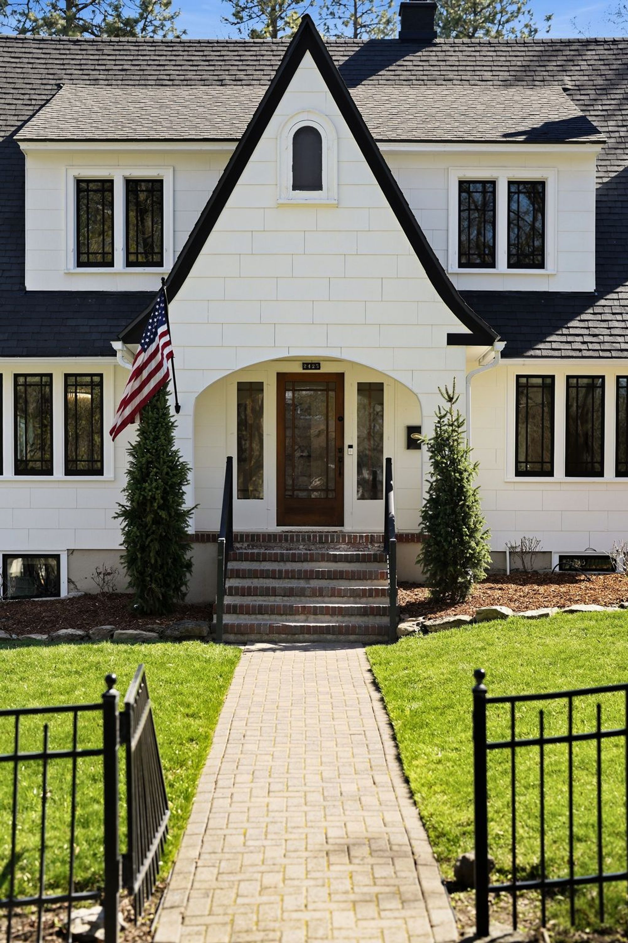 Front of the home