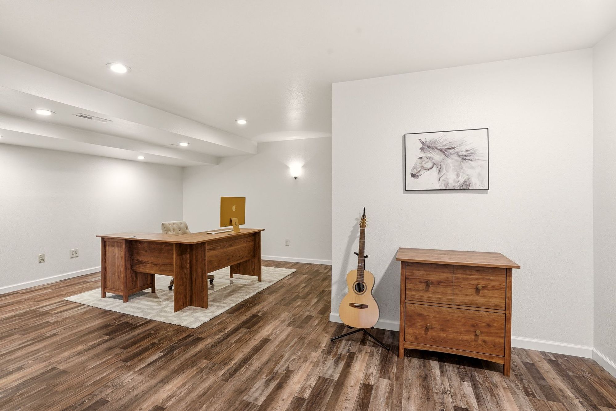 Downstairs office