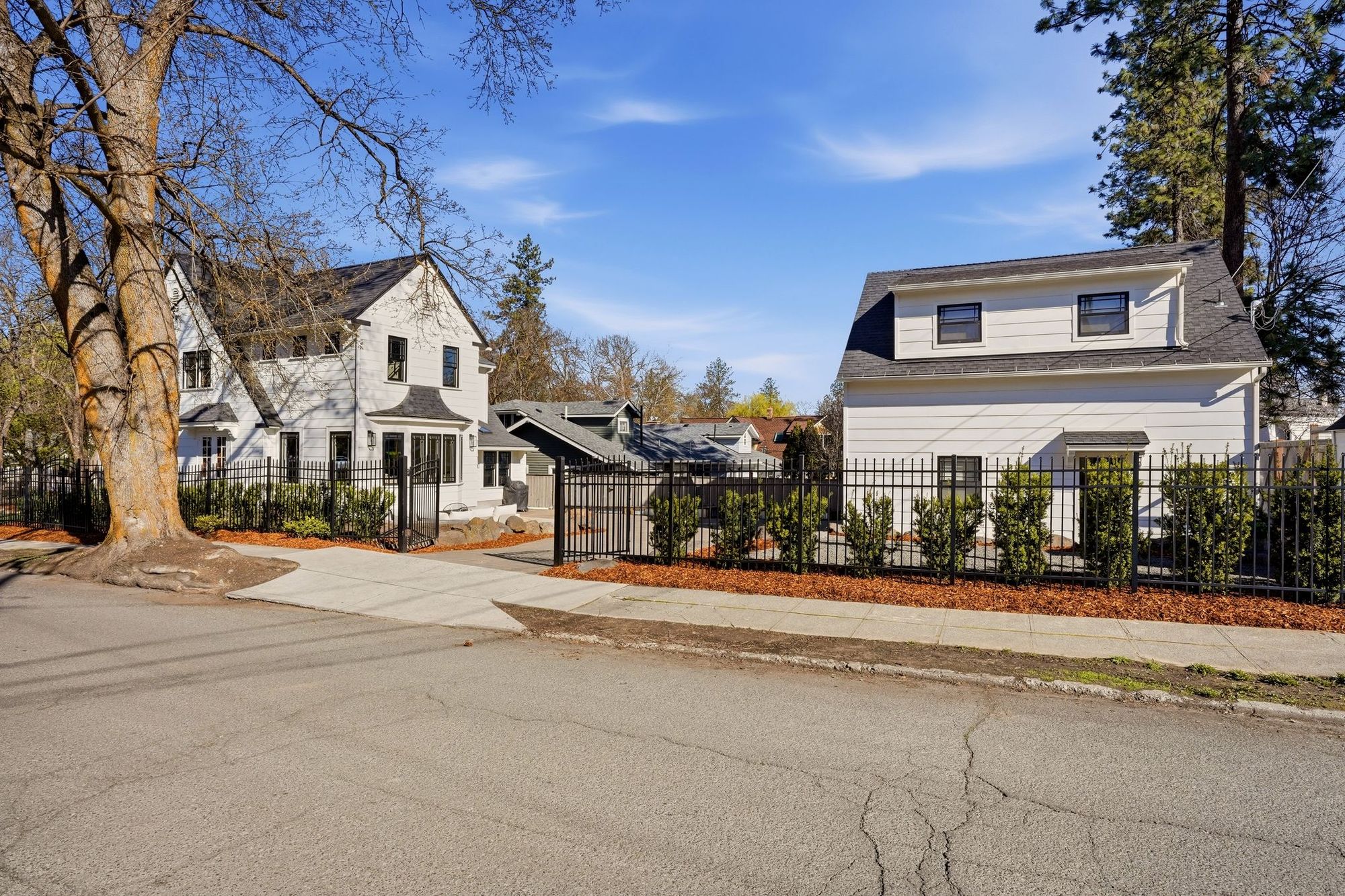 Garage and grounds