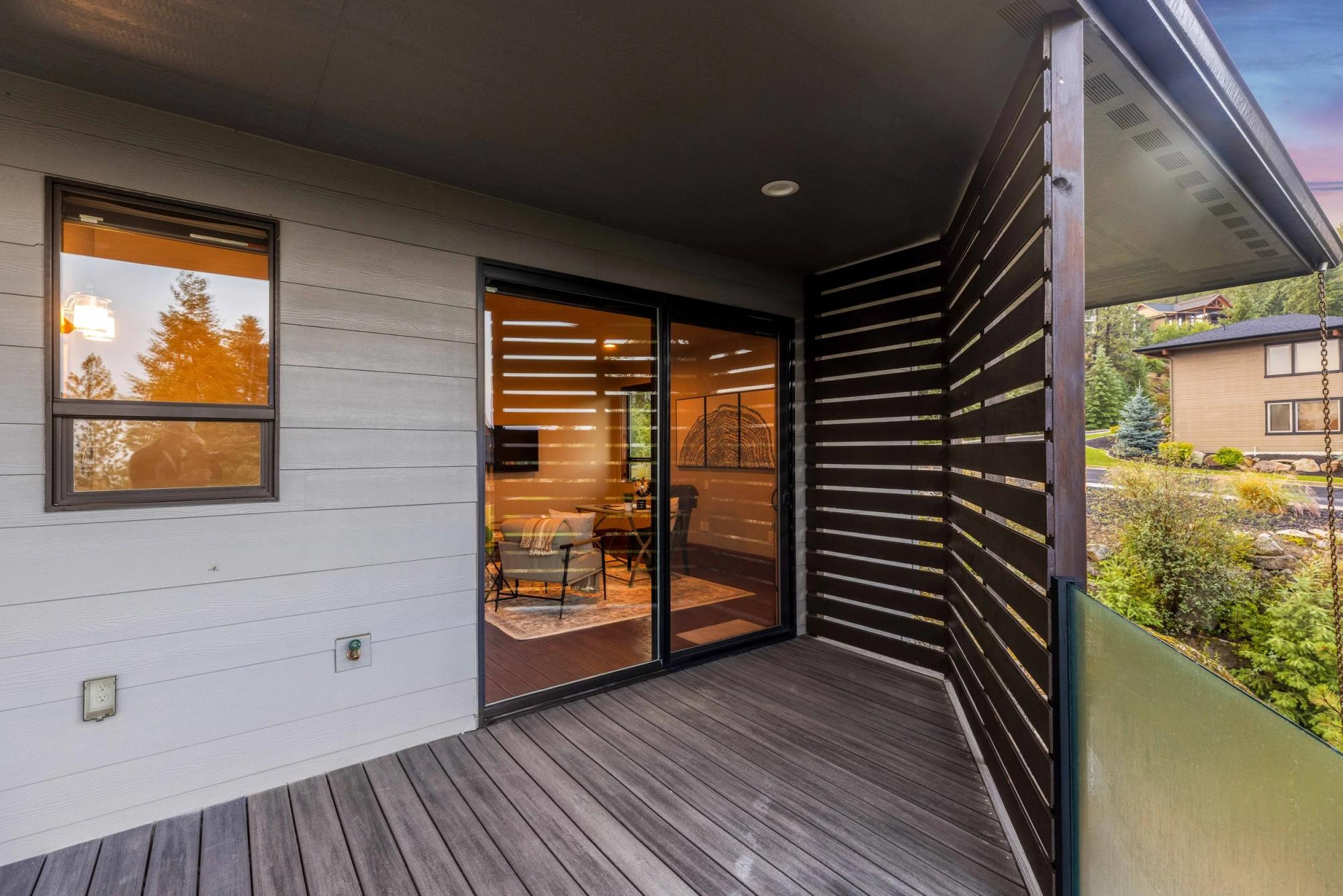 Covered deck