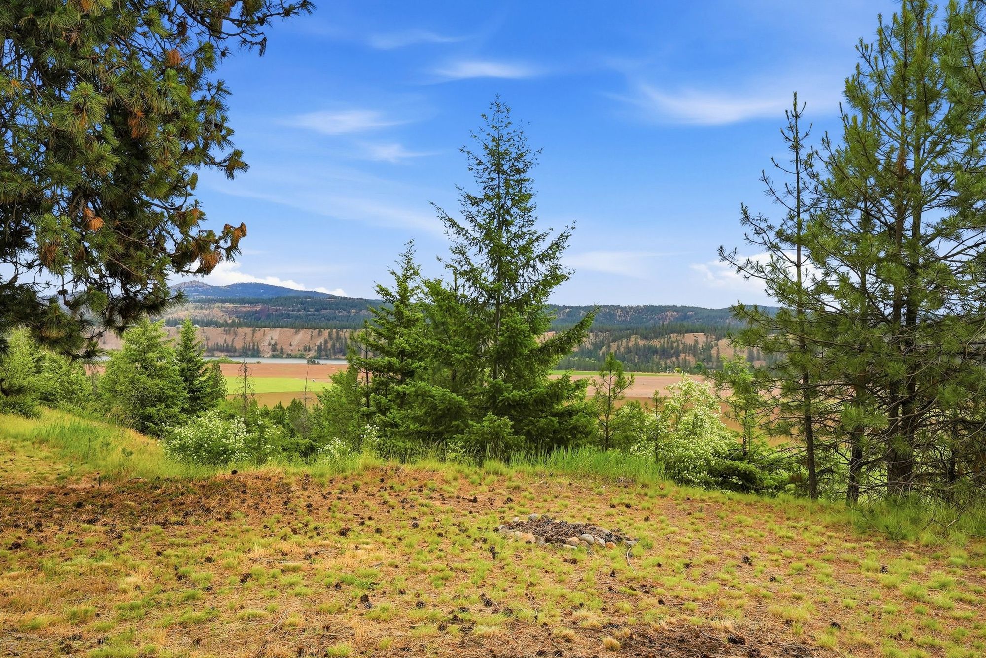 View across the valley