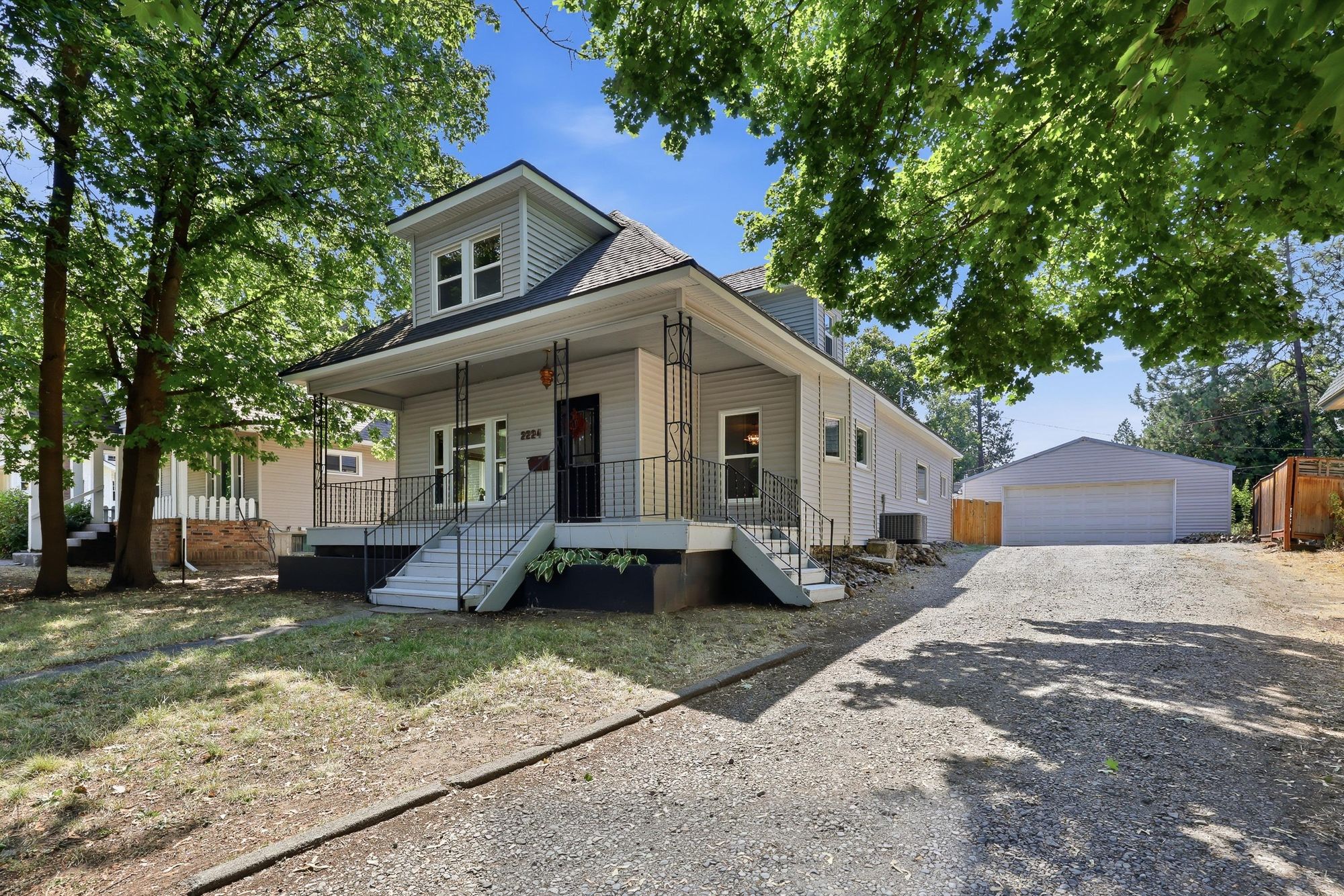 Front of the home