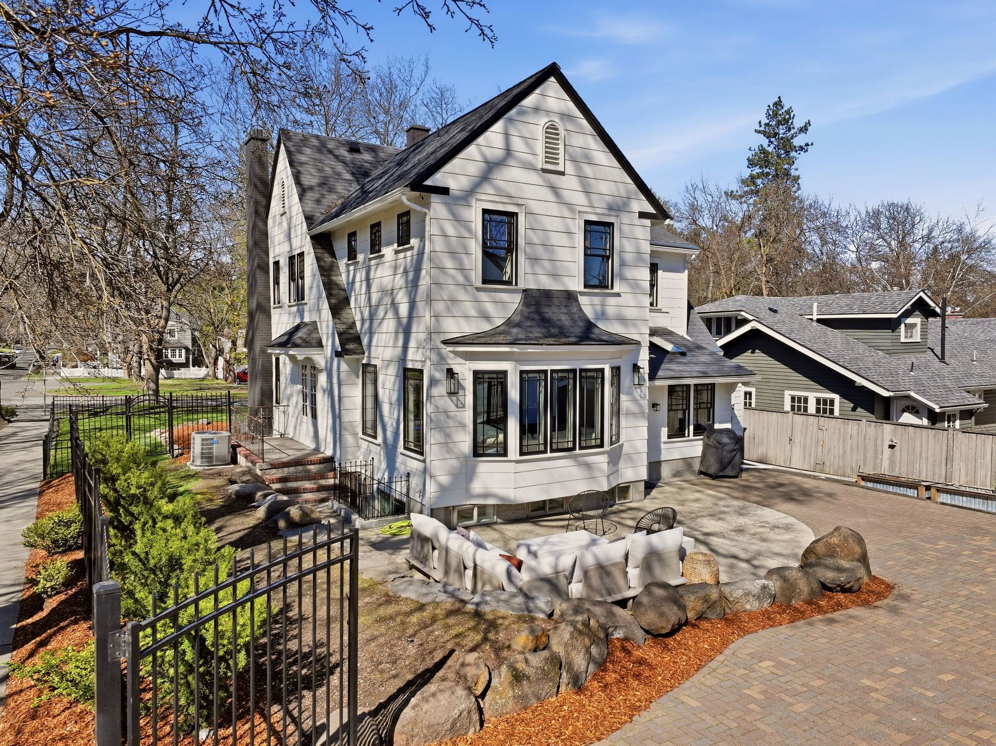 Back of the home