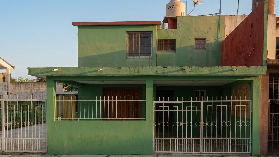 Casa con patio en Comalcalco