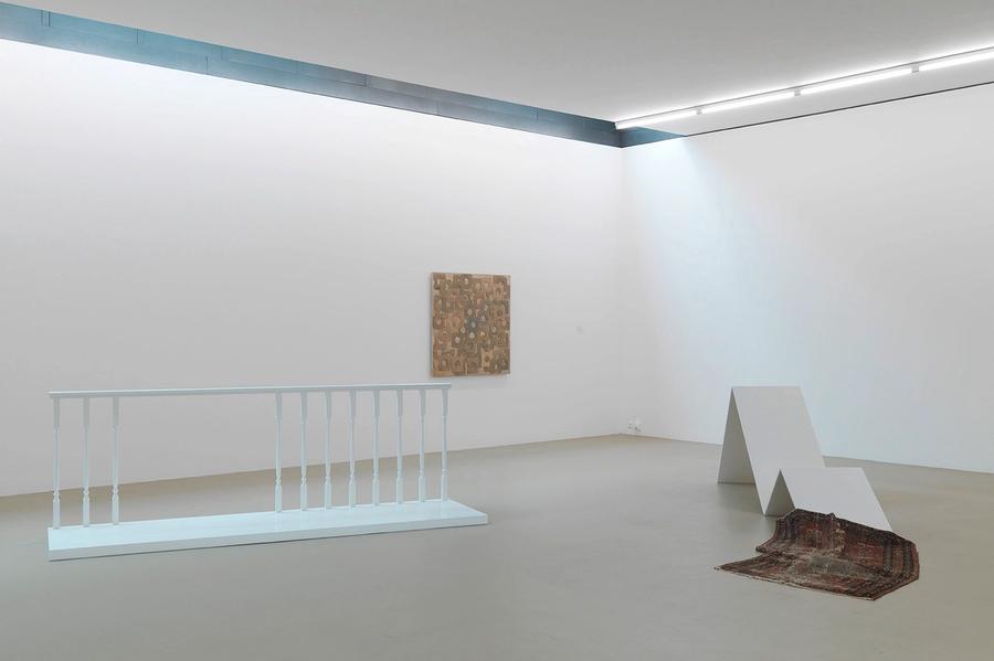 Featured Image (Installation View) of exhibtion: Tom Burr and Monica Bonvicini 