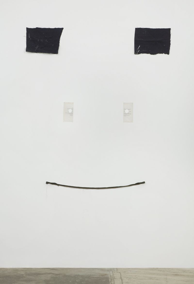Installation view of displayed artwork titled Still Laughing