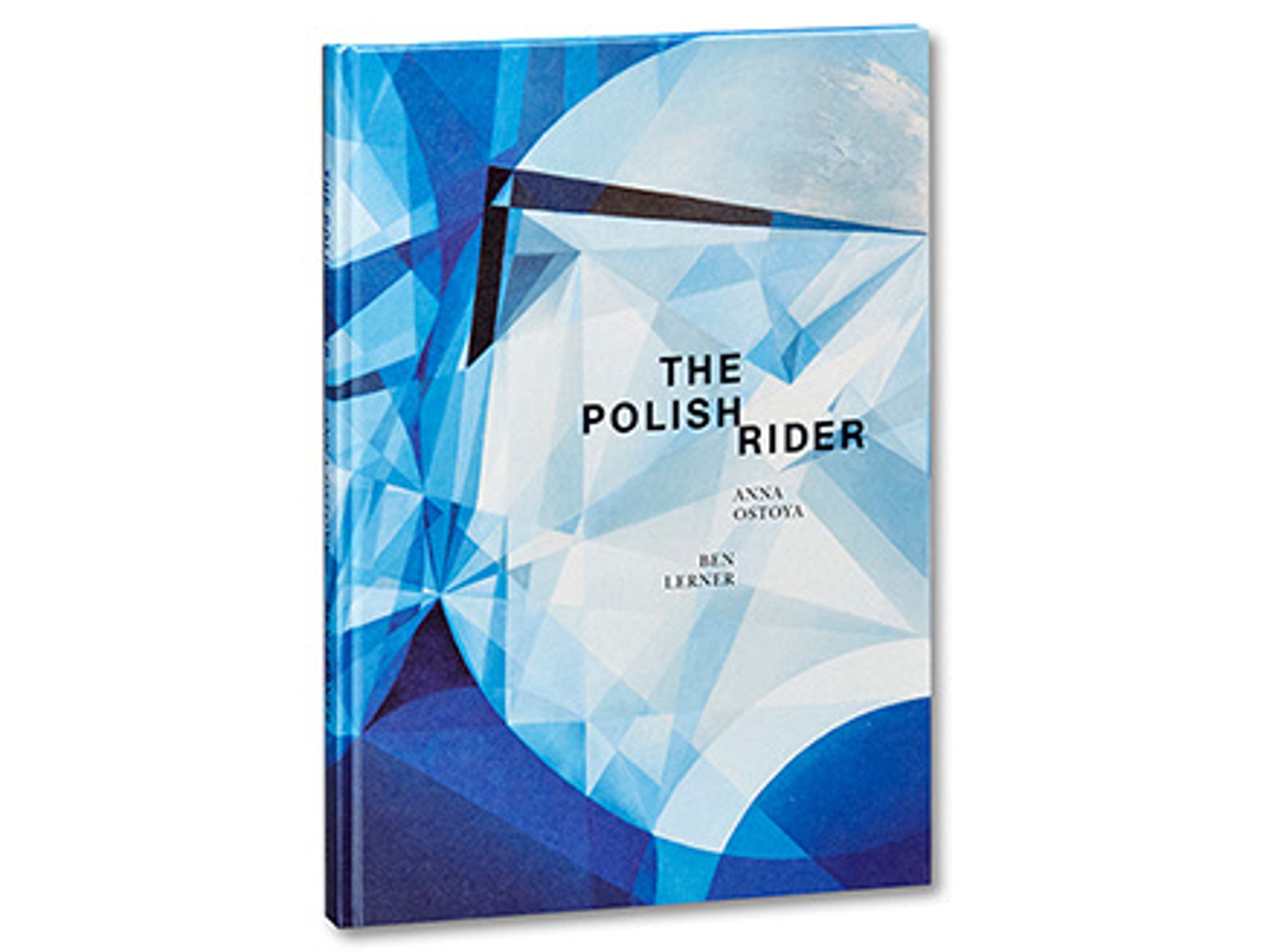 Book cover on plain background with title of The Polish Rider