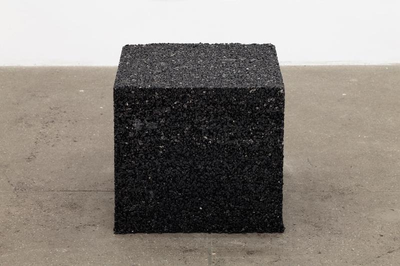 Installation view of displayed artwork titled Tarmac