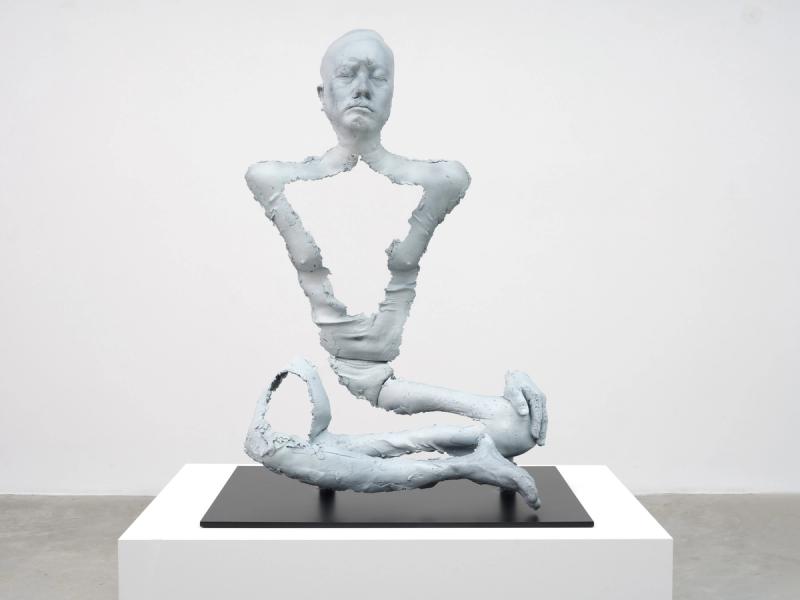 Installation view of displayed artwork titled Plot, Perpetual