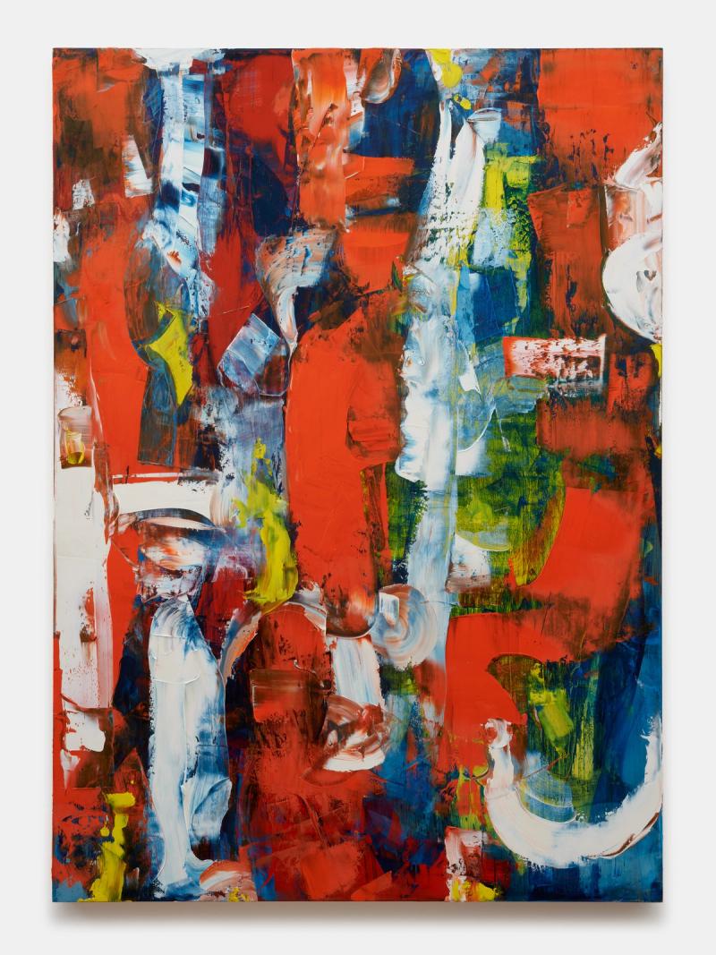 Installation view of displayed artwork titled FLIGHT RISK