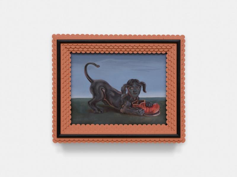 Installation view of displayed artwork titled Monster (self)
