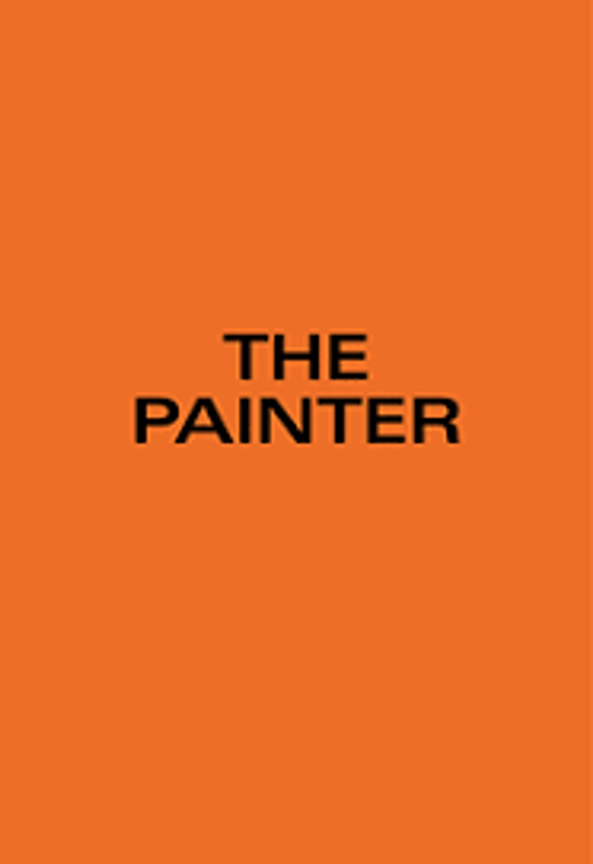 Detail view of Piero Golia: The Painter against a plain gray background