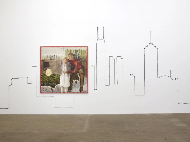 Installation view of displayed artwork titled Untitled 
