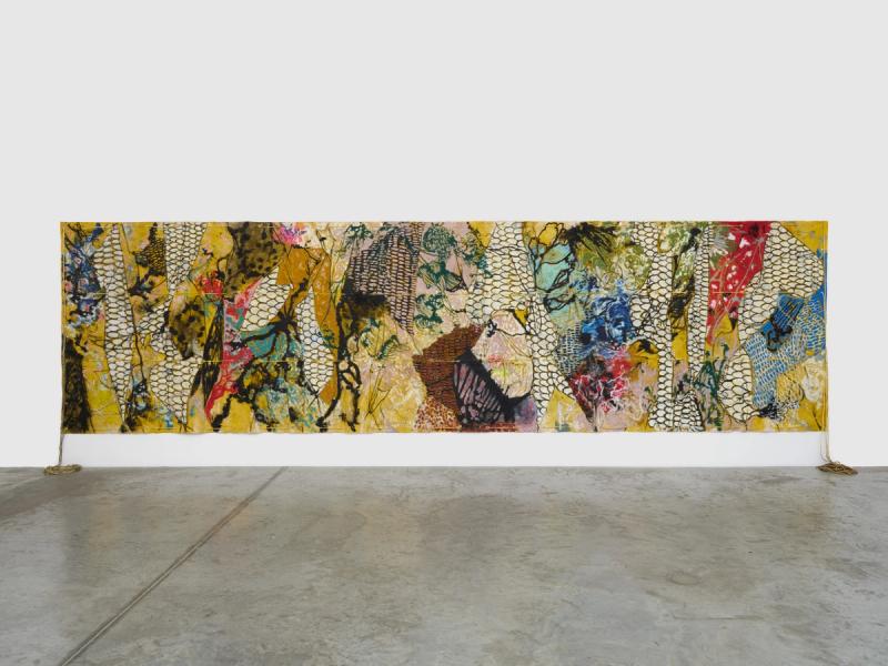 Installation view of displayed artwork titled Sandwaves, Internally, Volume 1