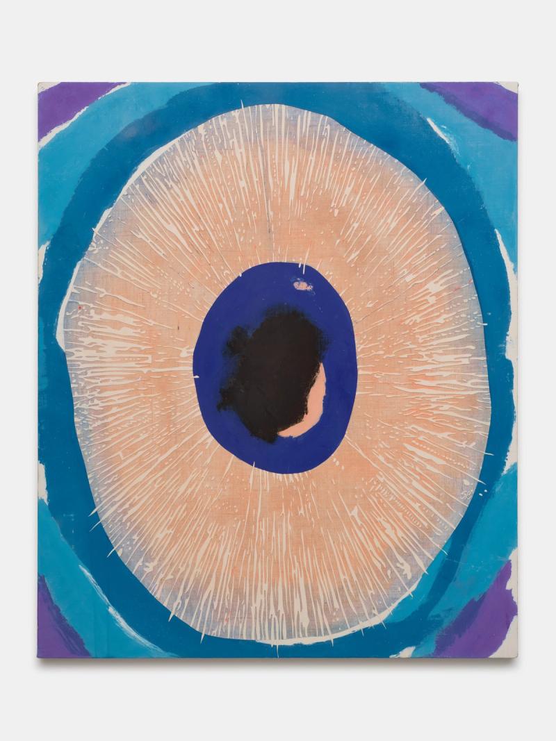 Installation view of displayed artwork titled O (Obsessive Loss of Control)