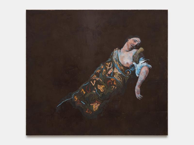 Installation view of displayed artwork titled The Allegory of Echo