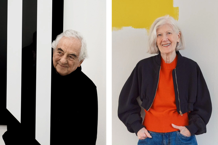 Featured Image (Installation View) of exhibtion: Daniel Buren & Barbara Kasten