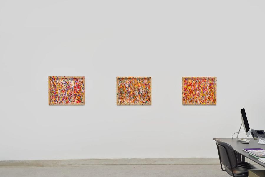 Featured Image (Installation View) of exhibtion: Three New Paintings, I Mean Six