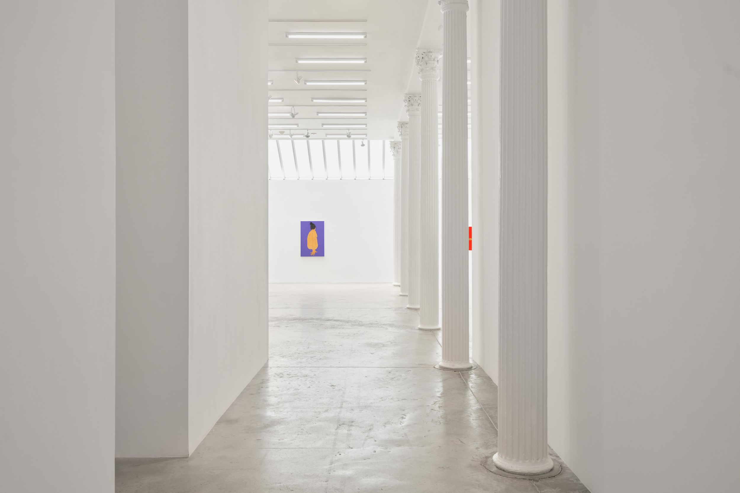 Installation view of Suspended Landscapes