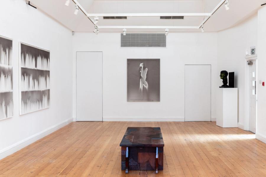 Featured Image (Installation View) of exhibtion: Claudio Parmiggiani