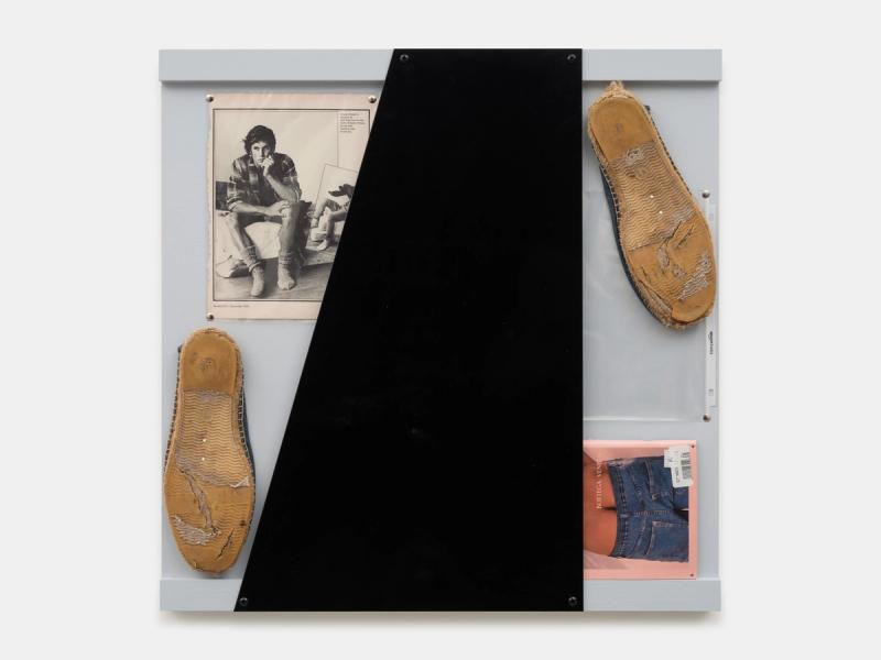 Installation view of displayed artwork titled Twenty Two (Mandate/Amazon Basics)