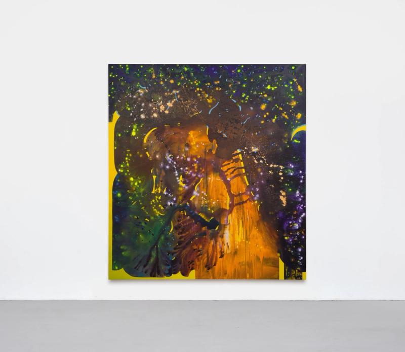 Installation view of displayed artwork titled Celestial capsule