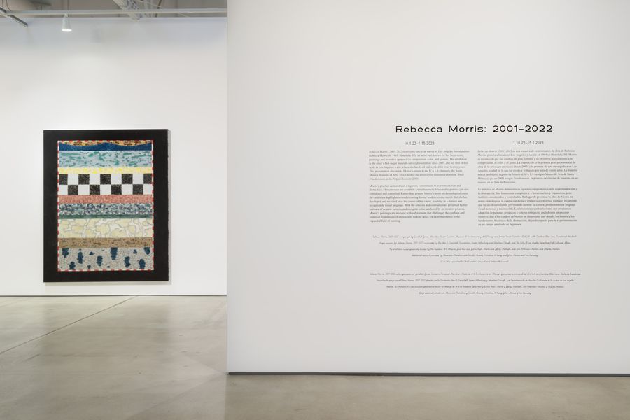 Featured Image (Installation View) of exhibtion: Rebecca Morris: 2001-2022