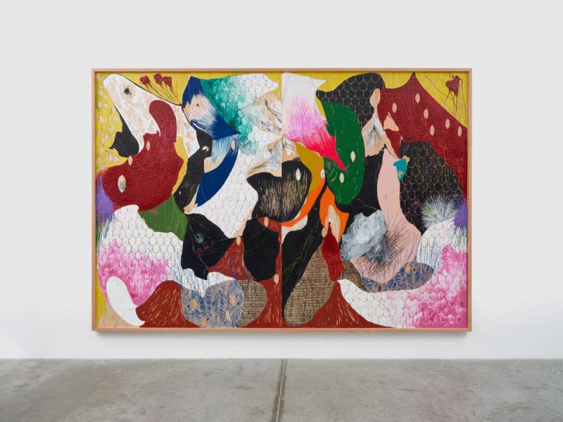 Installation view of displayed artwork titled Of Two (Pulse)