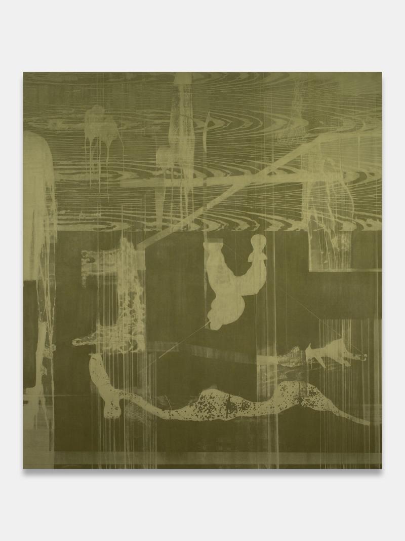 Installation view of displayed artwork titled A very peculiar place