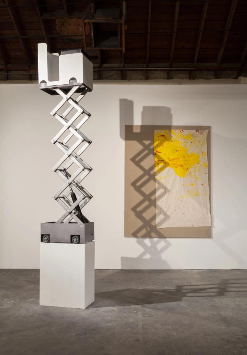 Installation view of displayed artwork titled D’Carts X