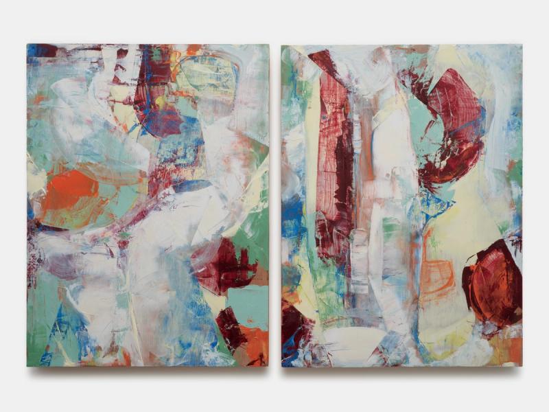 Installation view of displayed artwork titled EAVESDROPPING