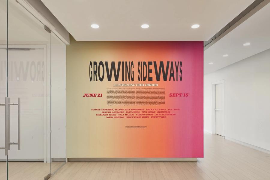 Featured Image (Installation View) of exhibtion: Growing Sideways