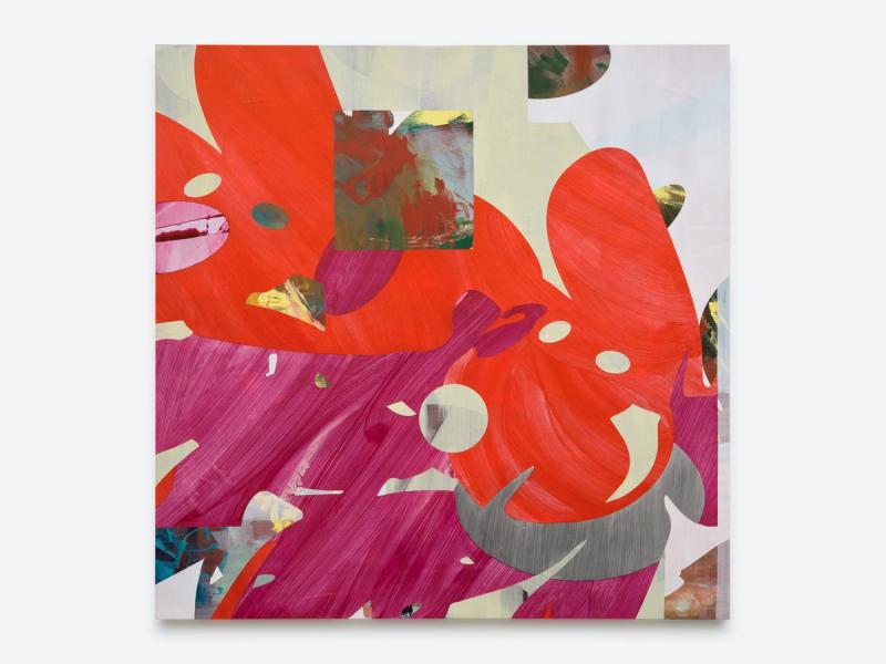 Installation view of displayed artwork titled Rearrangements