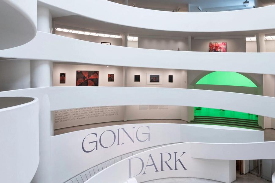 Featured Image (Installation View) of exhibtion: Going Dark: The Contemporary Figure at the Edge of Visibility