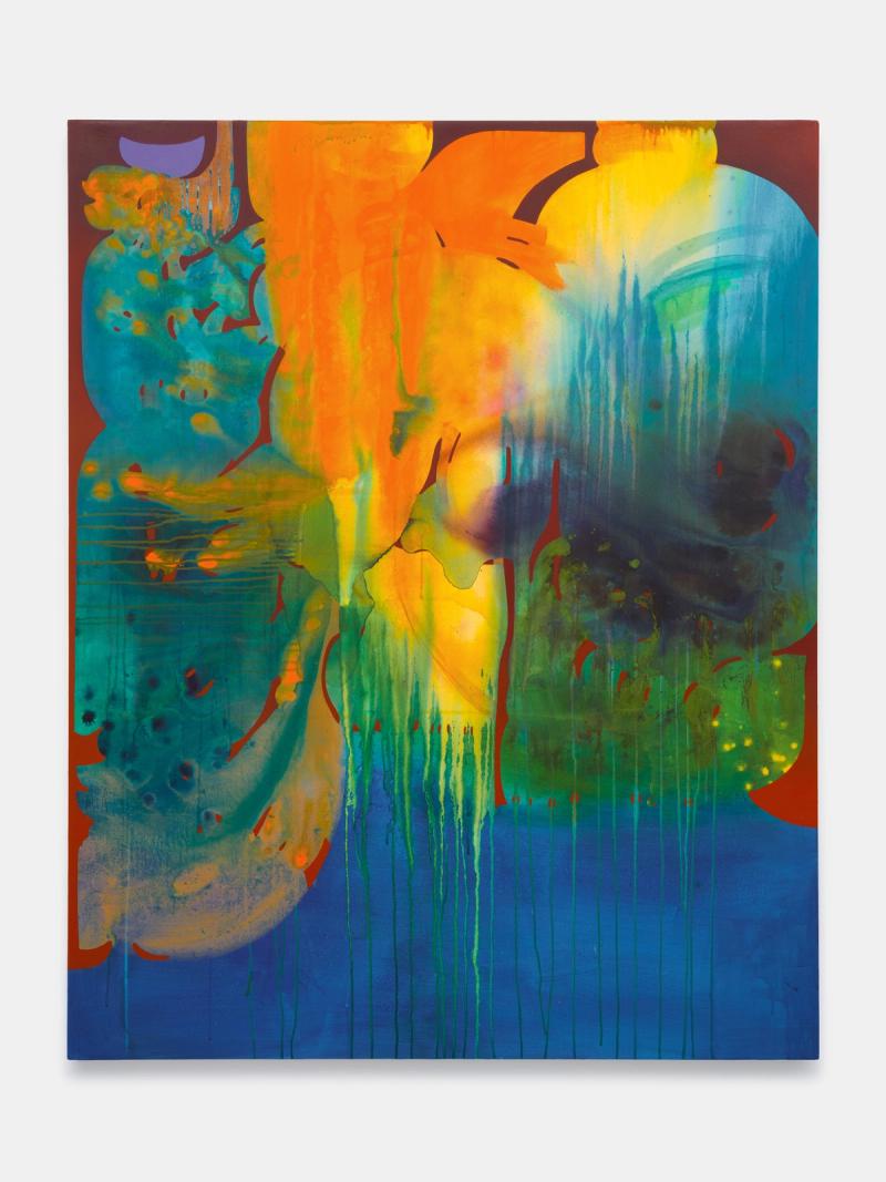 Installation view of displayed artwork titled Tigris refrain