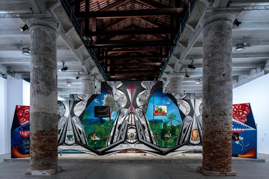Featured Image (Installation View) of exhibtion: 2024 La Biennale di Venezia: Foreigners Everywhere