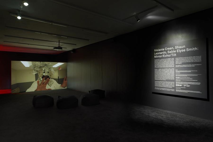 Featured Image (Installation View) of exhibtion: Mirror/Echo/Tilt