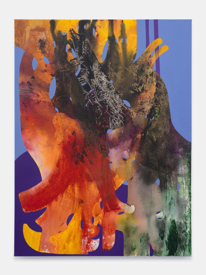 Installation view of displayed artwork titled Erratics III