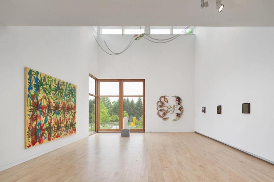 Featured Image (Installation View) of exhibtion: The Aldrich Decennial: I am what is around me