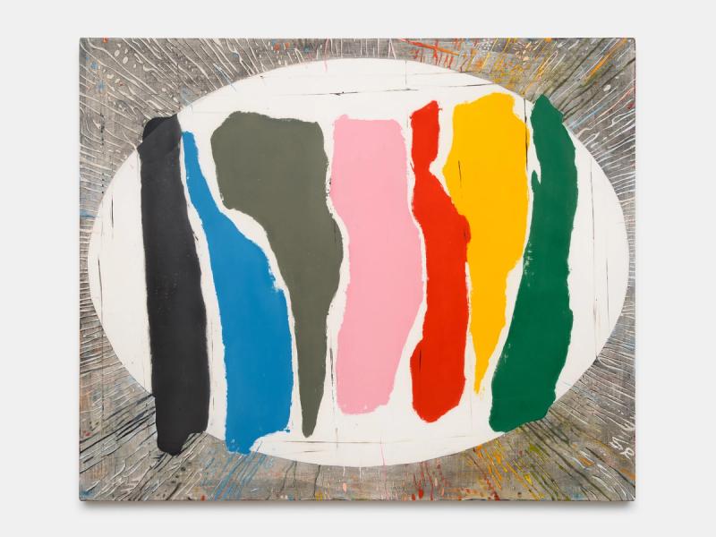 Installation view of displayed artwork titled Obsessive Loss of Control and the Unity of Opposites (Last Try)