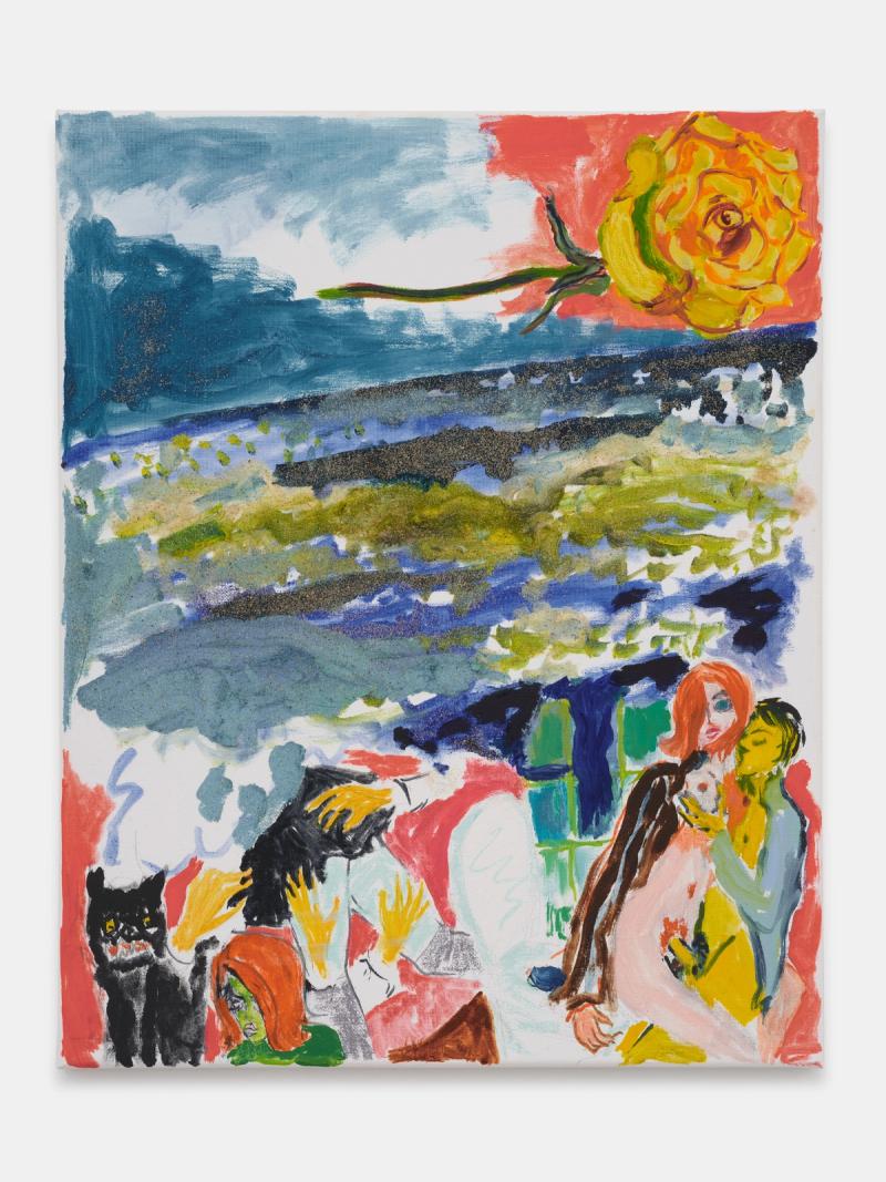 Installation view of displayed artwork titled Mommy