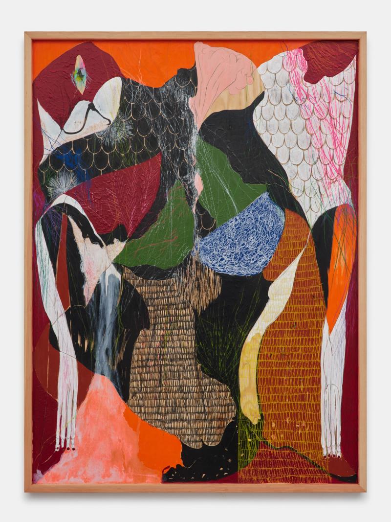 Installation view of displayed artwork titled Untitled (Beauty Looking Back)